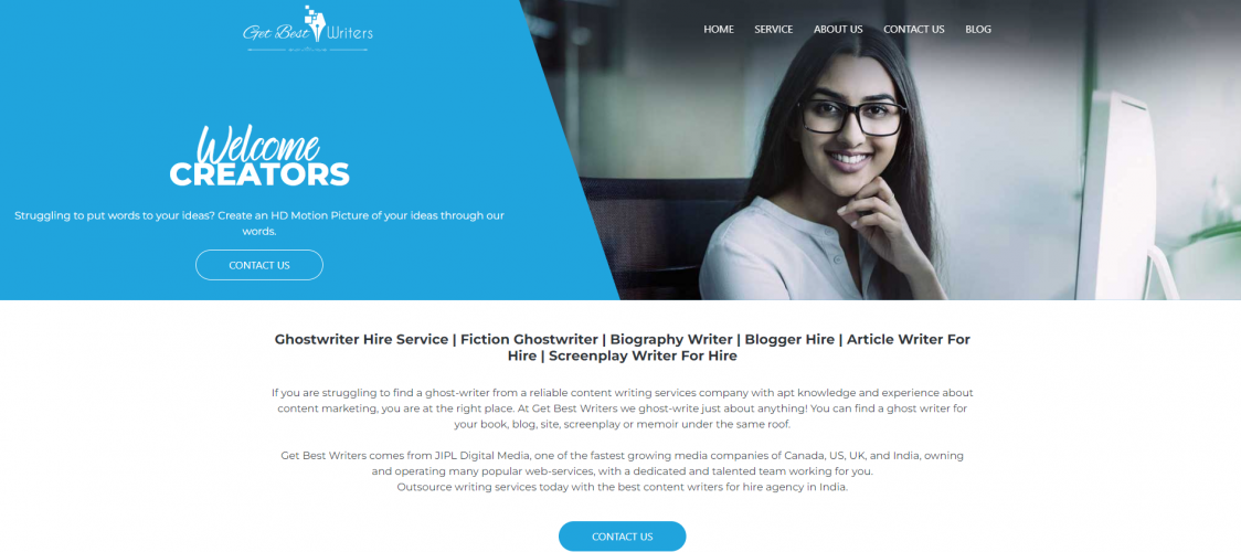 Get Best Writers screenshot 2