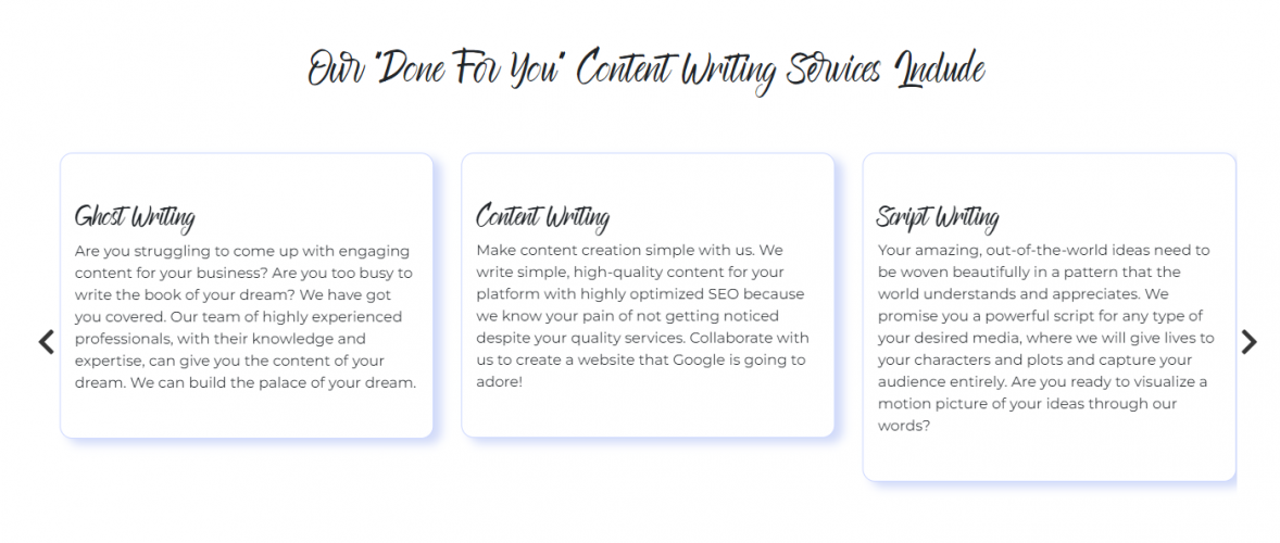 Get Best Writers screenshot 3