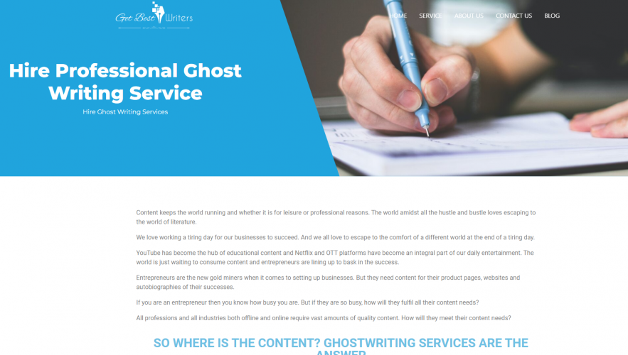 Get Best Writers screenshot 5