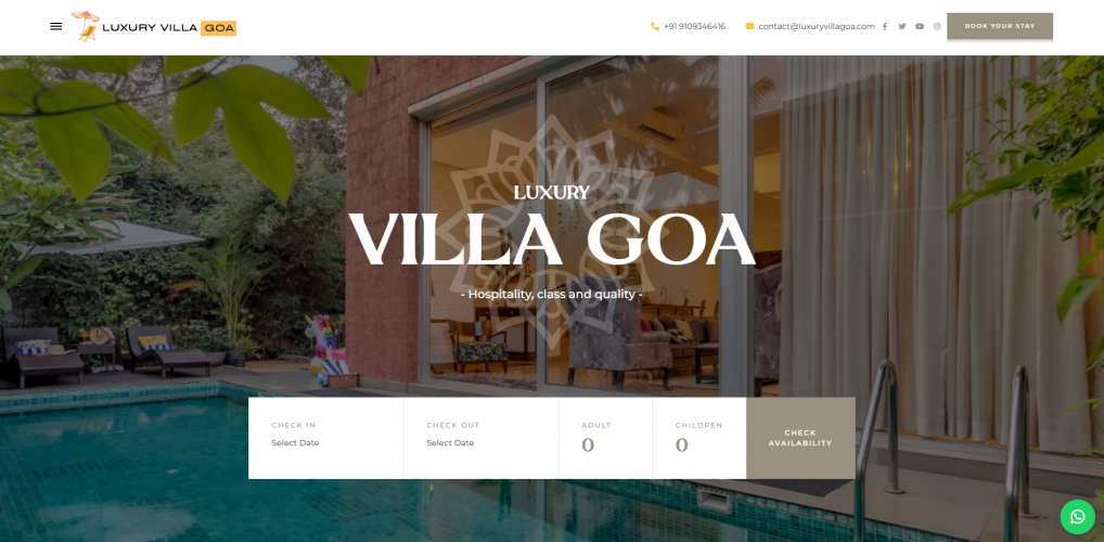 Luxury Villa Goa screenshot 2