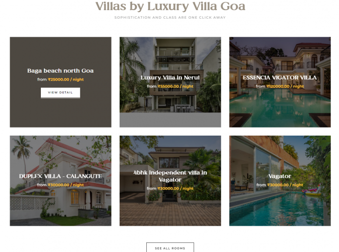 Luxury Villa Goa screenshot 4