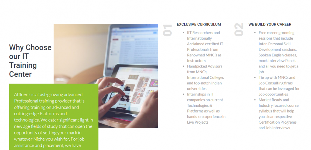 Affluenz IT Academy screenshot 2