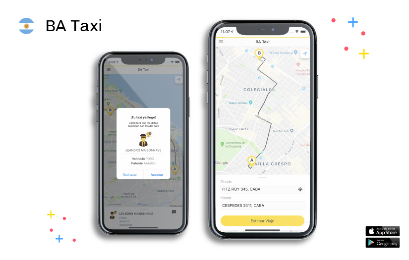 BA Taxi screenshot 1
