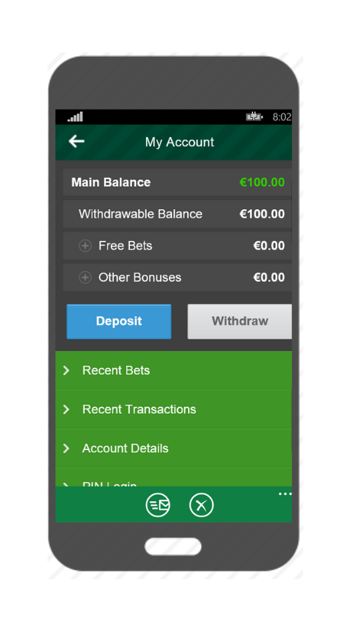 Paddy Power Messenger App with Facebook Messenger Integration screenshot 3