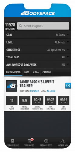 BODYSPACE screenshot 4