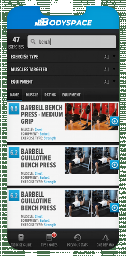 BODYSPACE screenshot 3