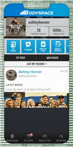 BODYSPACE screenshot 1