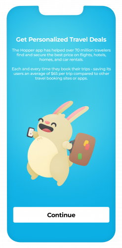 Hopper Booking Flight screenshot 3