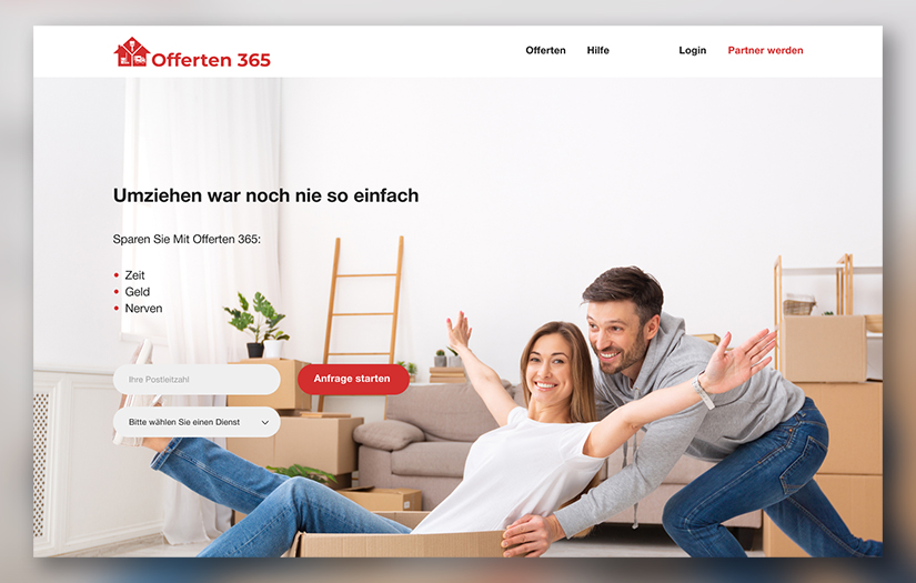 Offerten365 – der Umzugsfirmen-Aggregator screenshot 1