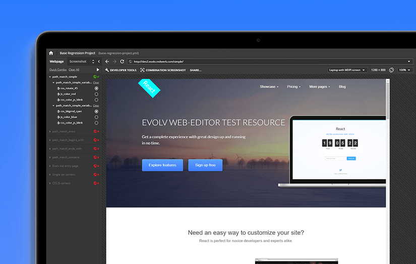 Evolv | USA screenshot 1