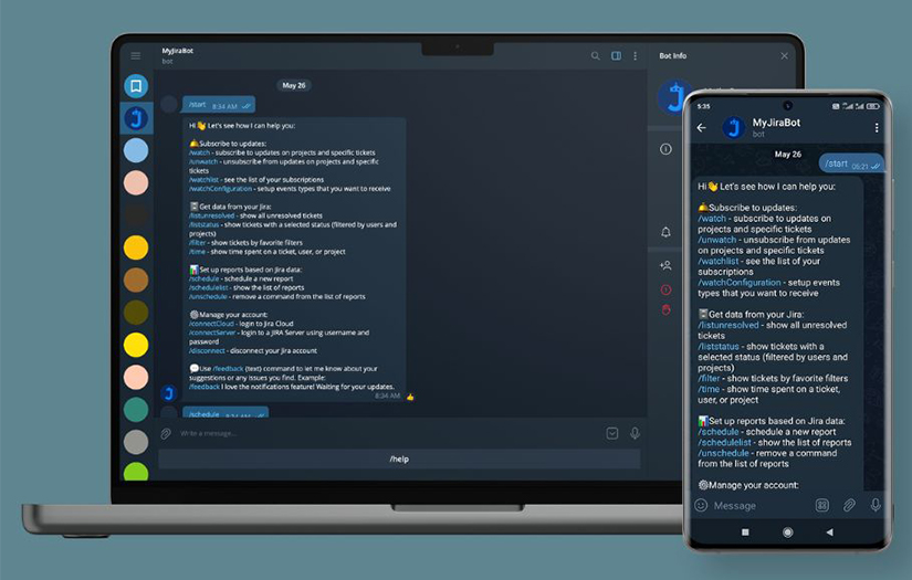 MyJiraBot by Redwerk | Ukraine screenshot 1