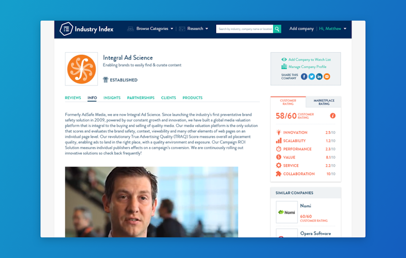 Industry Index screenshot 1