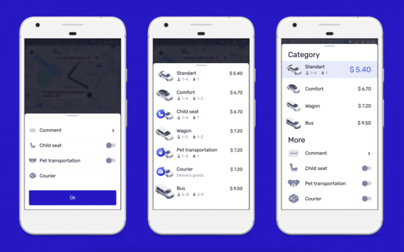 BBGO — a car order service screenshot 2