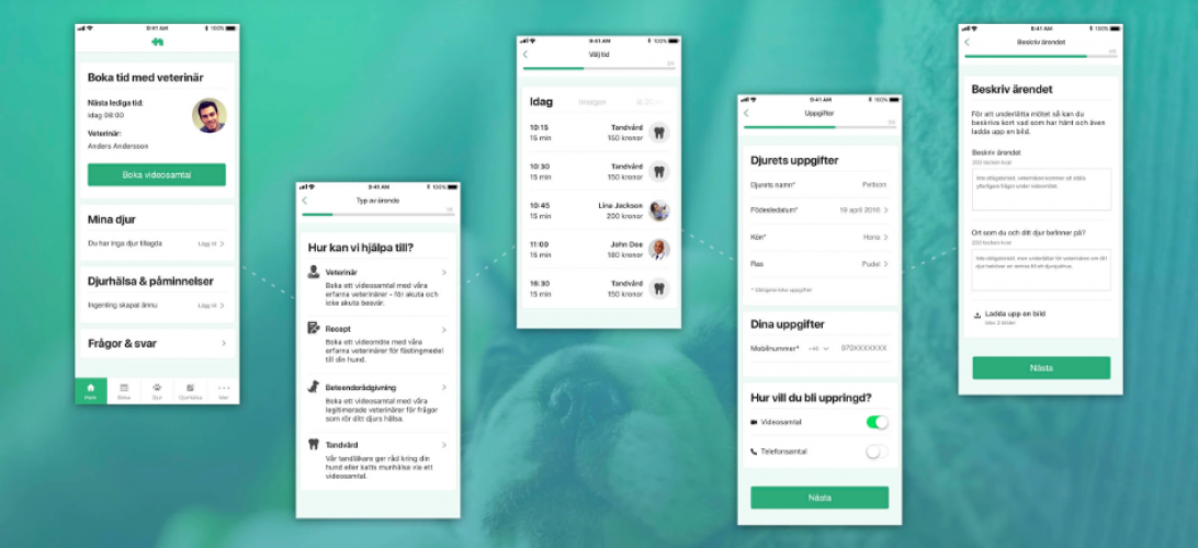Vethem – vet appointment booking app (now Agria) screenshot 1