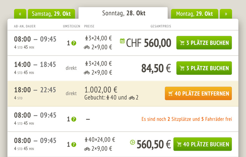 MeinFernbus screenshot 1