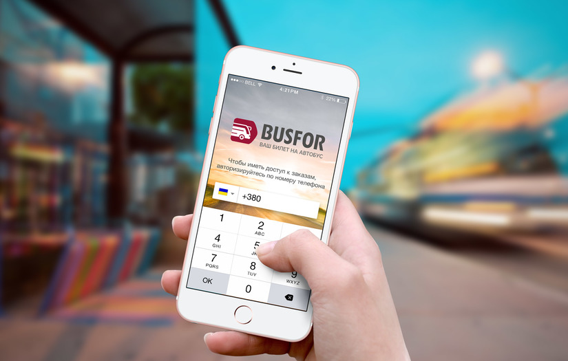 Busfor — mobile apps for online bus ticket sales screenshot 1