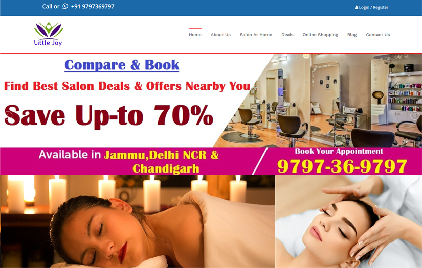 Salon Services at Home in Delhi screenshot 1