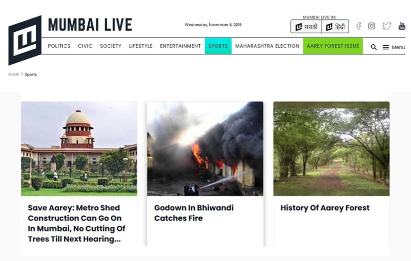 Mumbai Live News screenshot 1