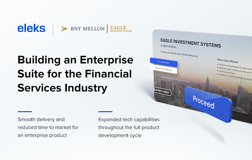 Building an Enterprise Suite for the Financial Services Industry screenshot 1