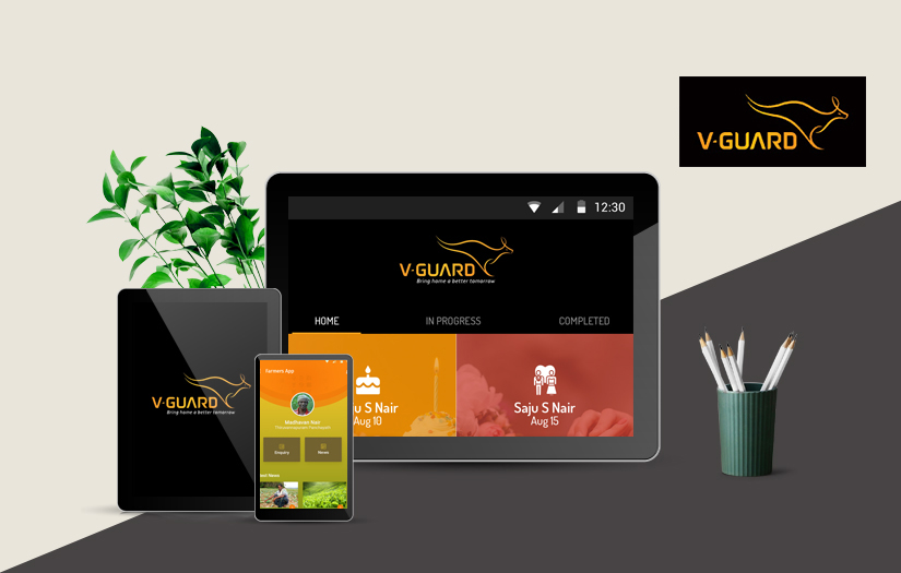 V-guard greetings app screenshot 1