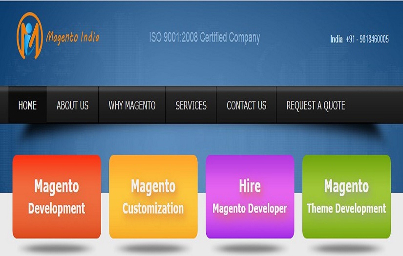 Magento India screenshot 1