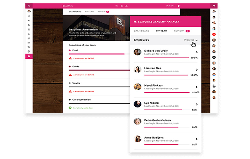 Leaplines - Learning Management System for Companies and Their Employ­ees screenshot 1