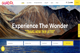 Glabol travel website