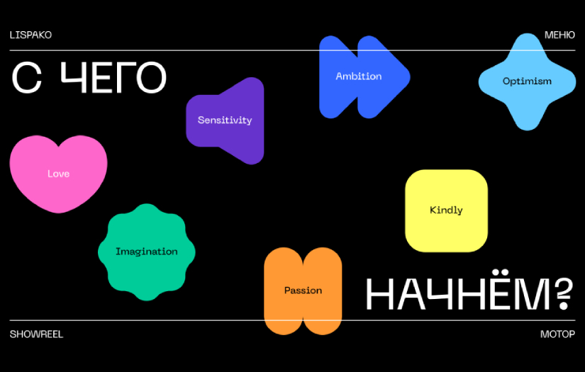 Promo website for a video production studio LISPAKO screenshot 2
