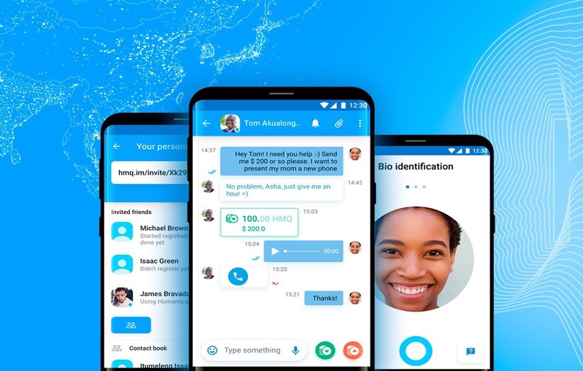 Humaniq screenshot 2