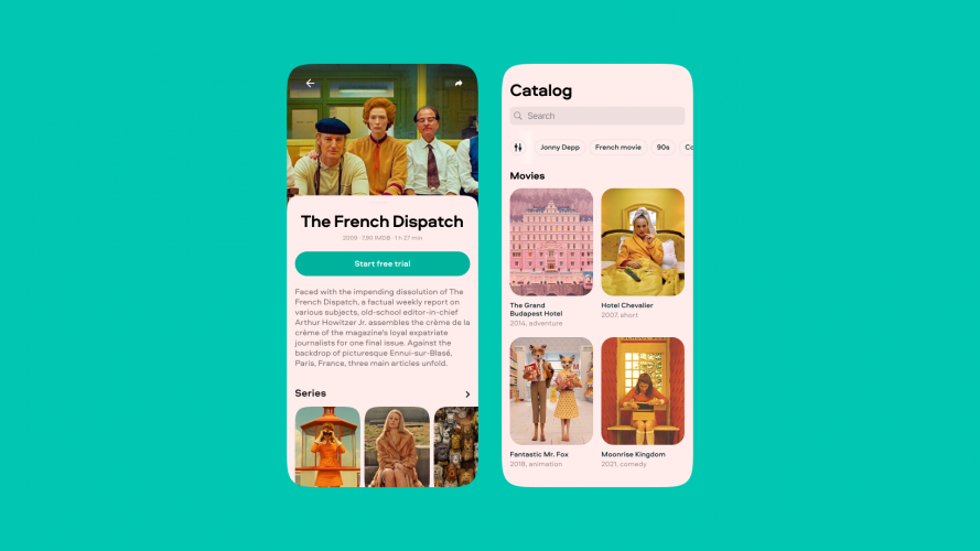 🎥 Video Streaming Platform Design for Viju by Evrone screenshot 2