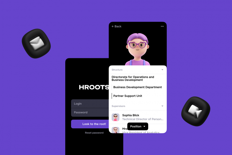 🏢 HR Platform Design for a Large Company by Evrone screenshot 4