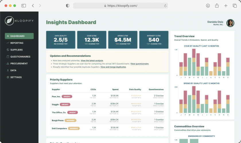 SaaS to Analyze Procurement Processes screenshot 2