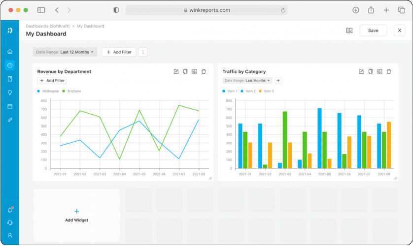 UI Redesign for a Business Reporting SaaS screenshot 5