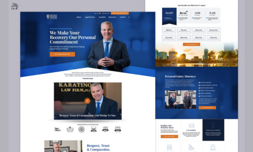 Holliday Karatinos Law Firm screenshot 1