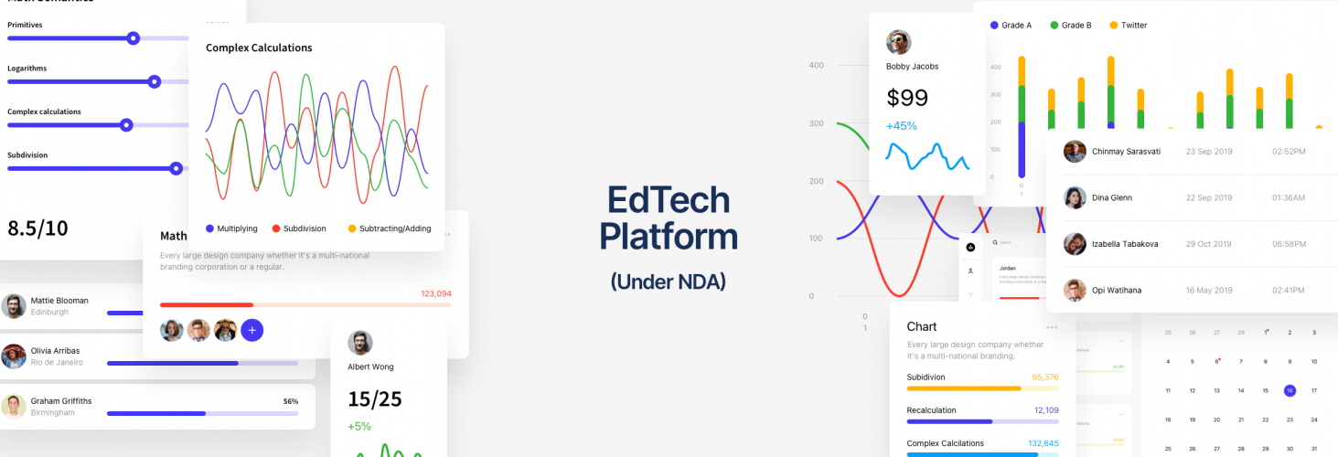 EdTech Platform (under NDA) screenshot 1