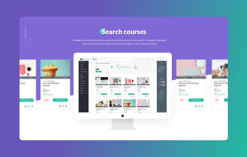 CourseRooms – Educational Platform screenshot 1