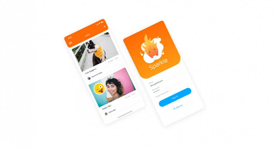 Sparkle – Social Network and Video Chat screenshot 1