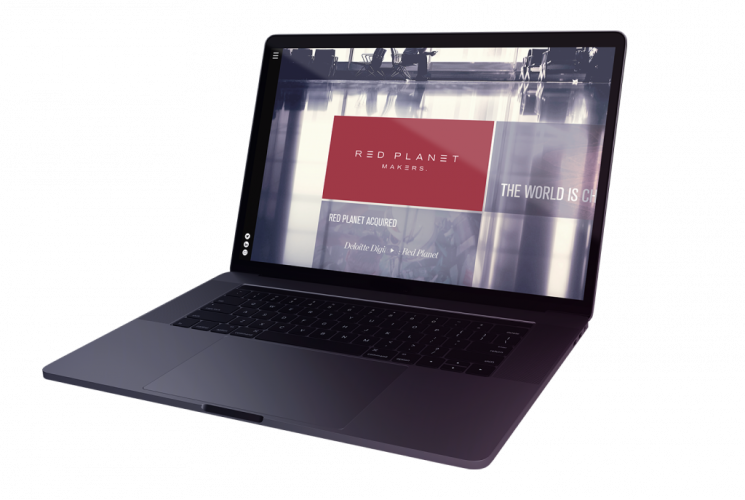 Red Planet - Corporate Website screenshot 1