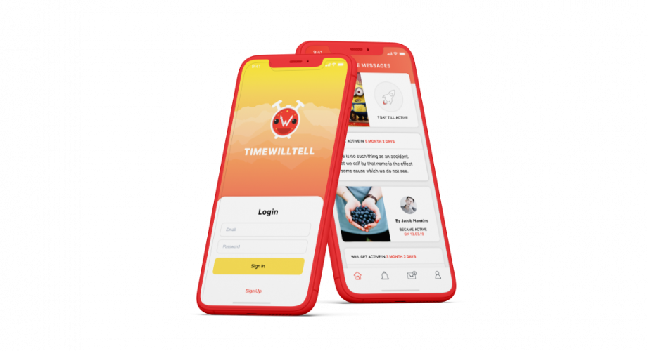 Time Will Tell – Social Messaging App screenshot 1