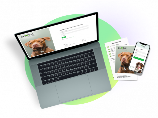 Global Pet Security - Custom Mobile App for Dog Owners screenshot 1