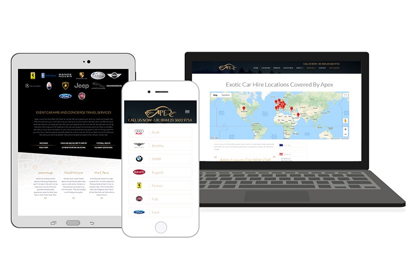 Apex Luxury Car Hire screenshot 1
