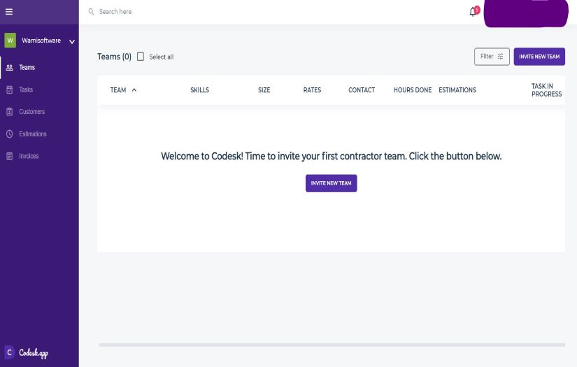 Codesk screenshot 1