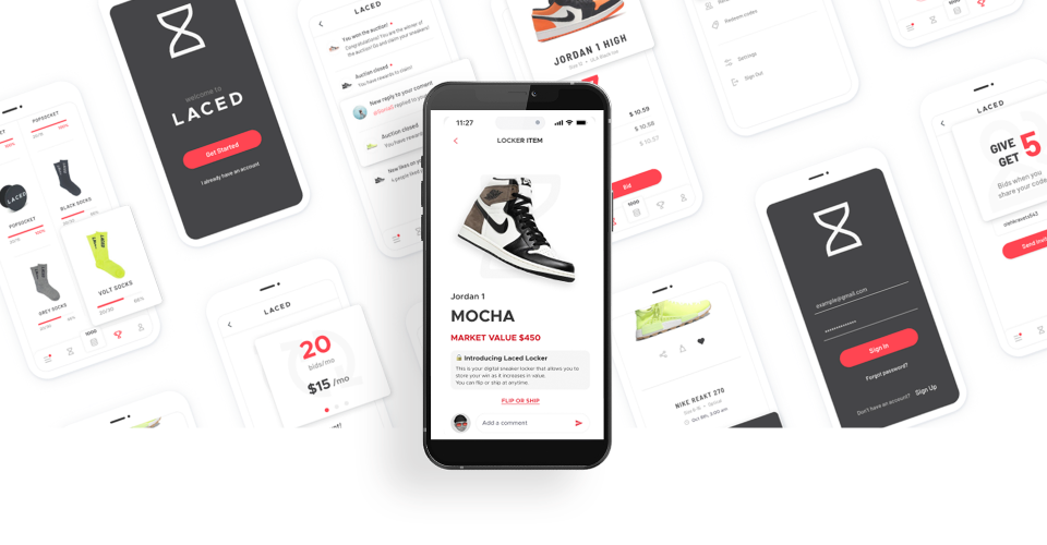 LACED | Mobile App screenshot 1