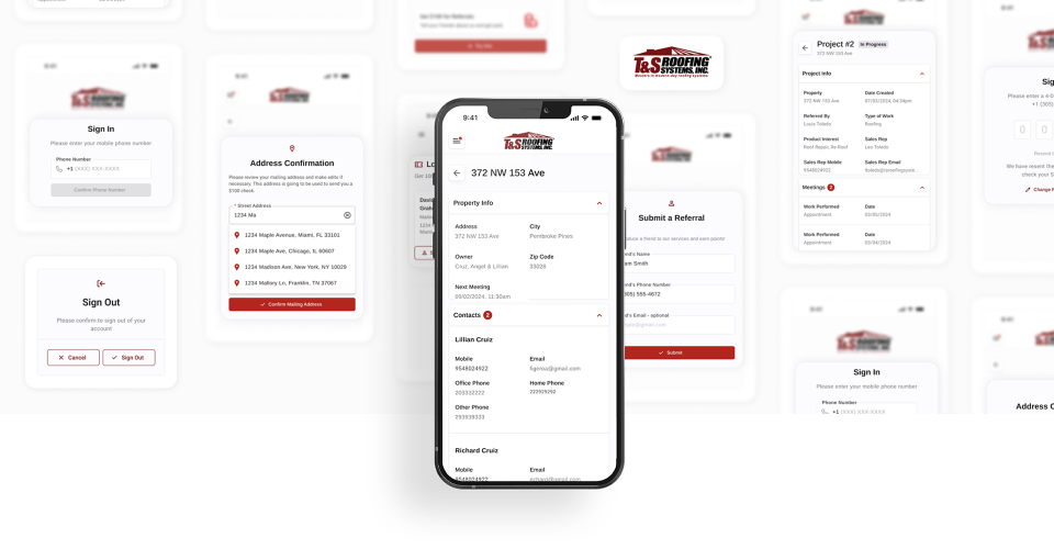 T&S Roofing Systems  | Construction Management Platform screenshot 1