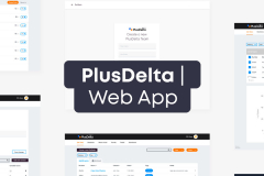 PlusDelta |  Web App