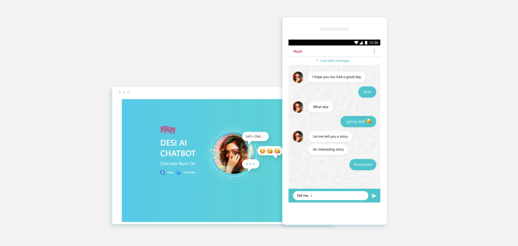 Microsoft: Ruuh - AI Chatbot screenshot 1