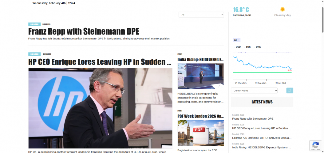 Web Development for INKISH ApS screenshot 1