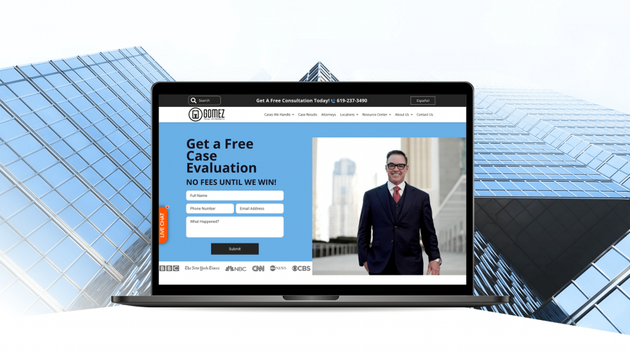 Gomez Trial Attorneys screenshot 1