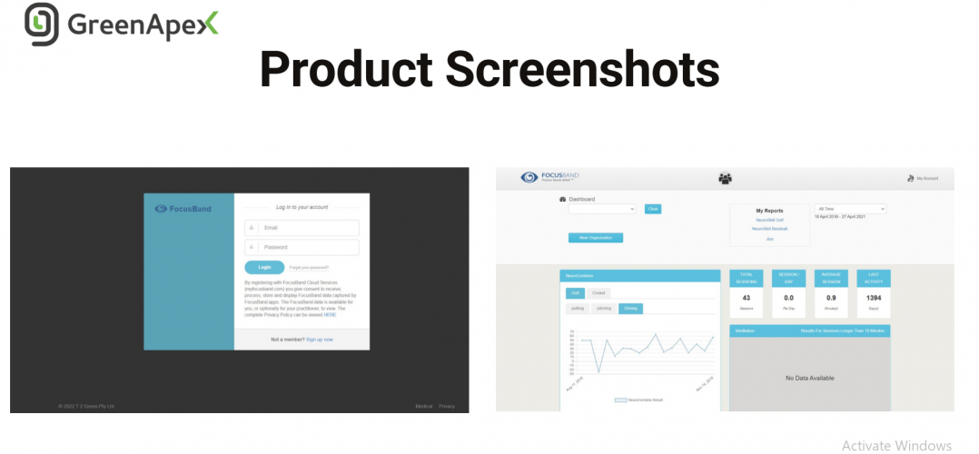 Focus band Brain Training System screenshot 1
