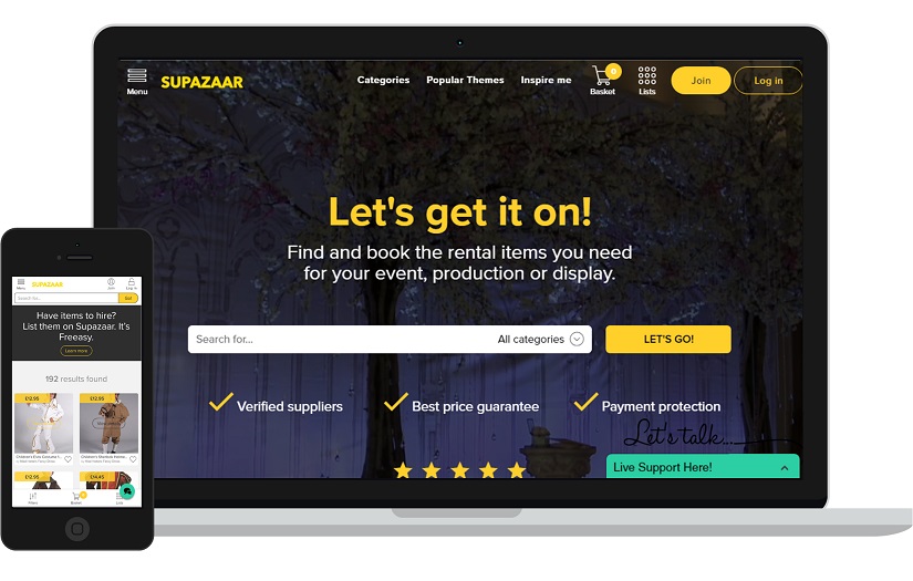 Supazaar screenshot 1